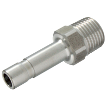 LE-3821 08 10 8MM X 1/8inch Male Stud BSPP